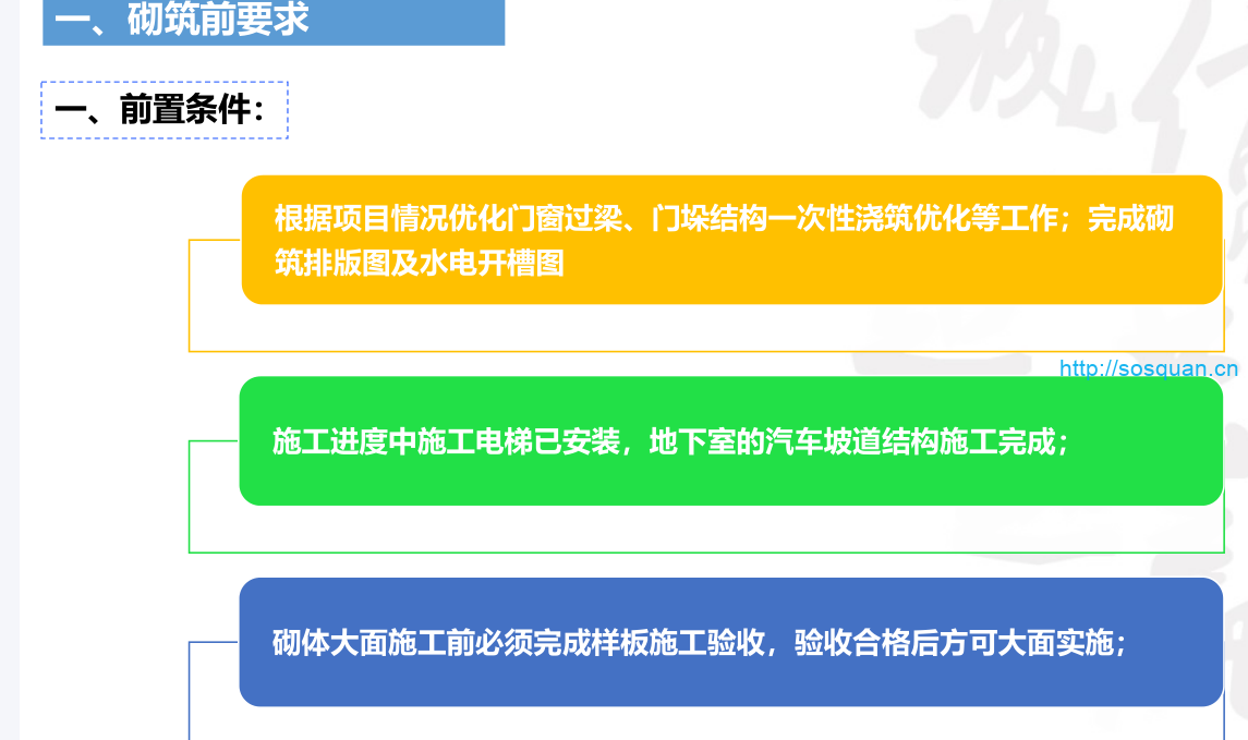 砌筑工程管控图集