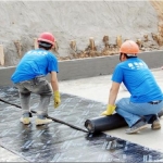 屋面卷材防水施工