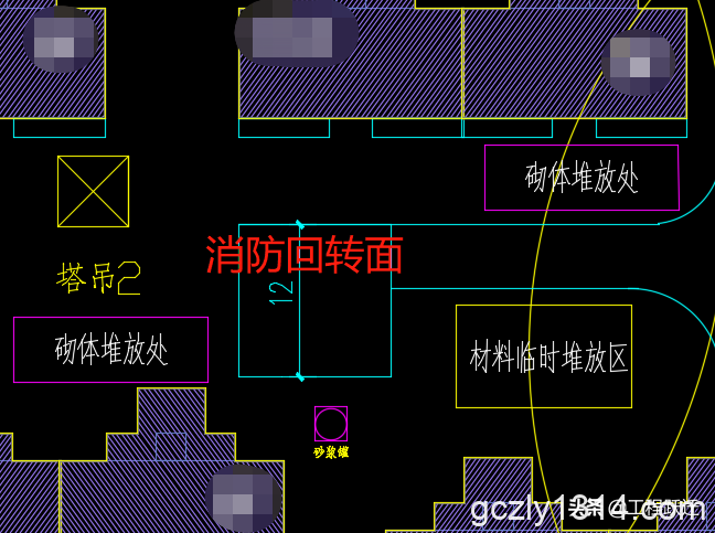 实际施工，如何平面布置？