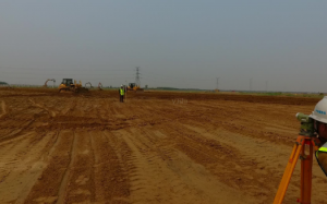 挖前网格图（原地面标高测量记录）