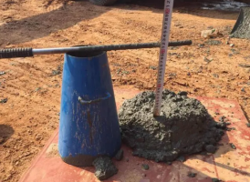 混凝土坍落度检测